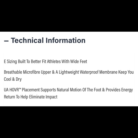 Under Armour HOVR Matchplay Mens Golf Shoes Size 8E Wide Grey Cleats 3023329-103 - Picture 7 of 7